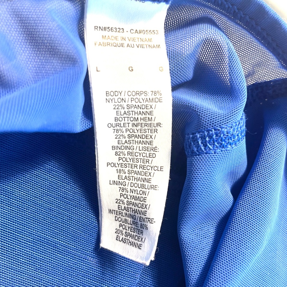 Nike Pro Electric Blue Sports Bra - Picture 10 of 10